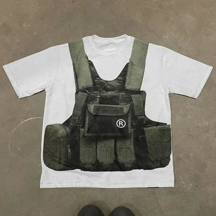 Graphic Tee Vest v1