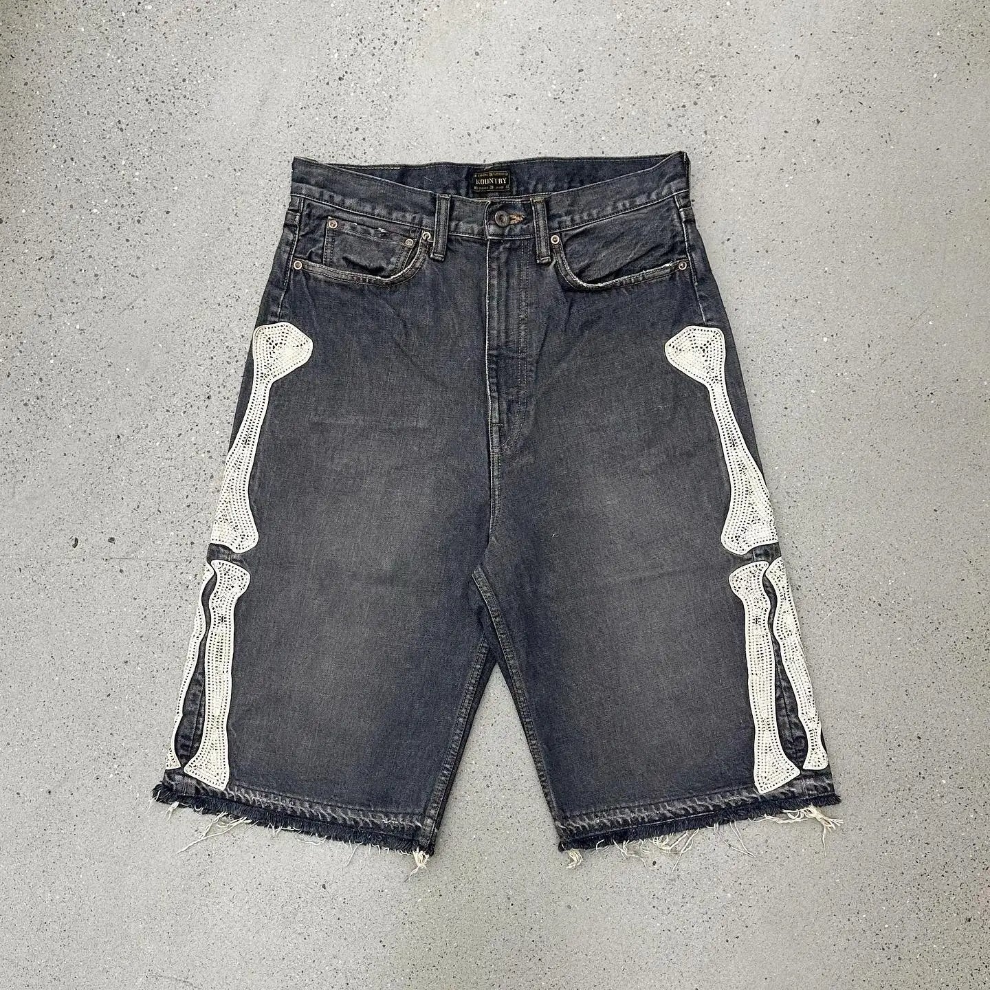 Bone Jorts (Black)