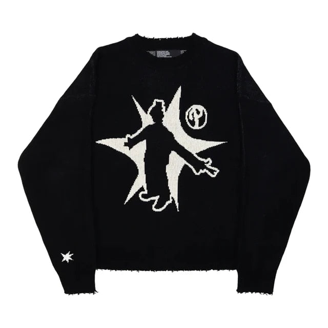 'Be A Star' Knitted Sweater