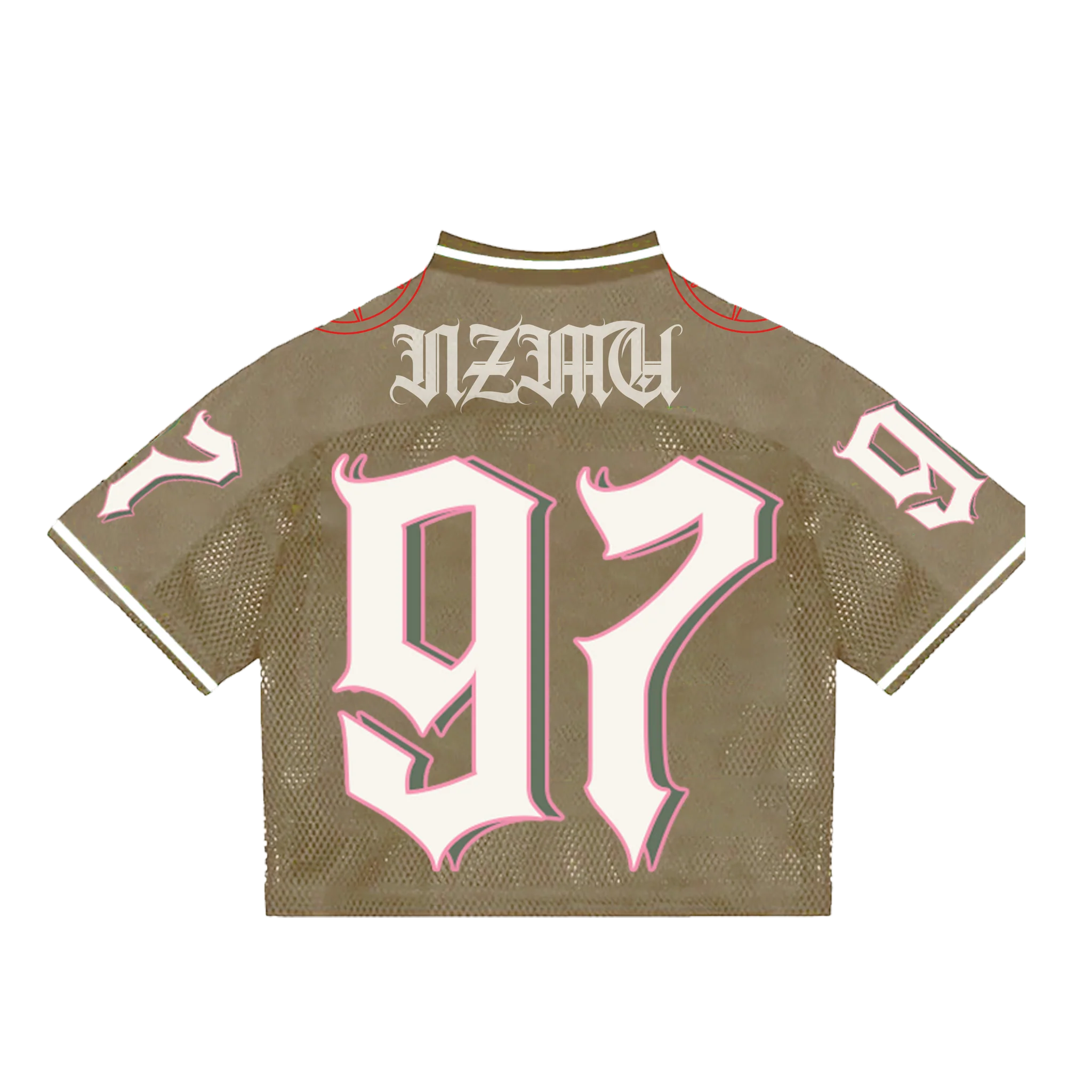 Gothic jersey in Grey brown