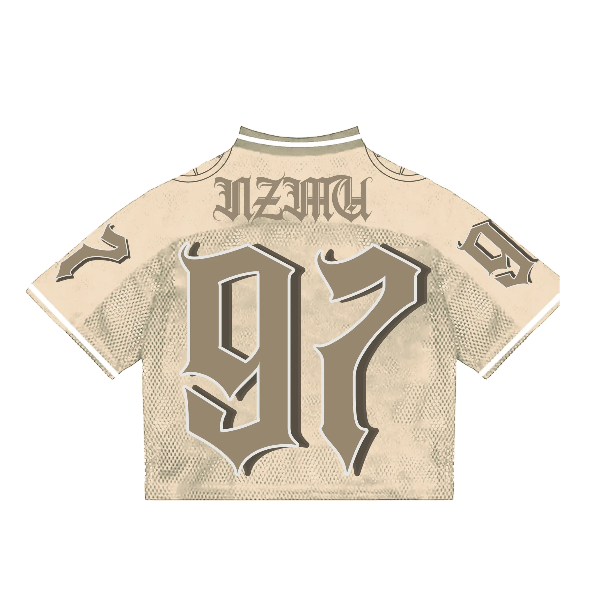 Gothic jersey in beige