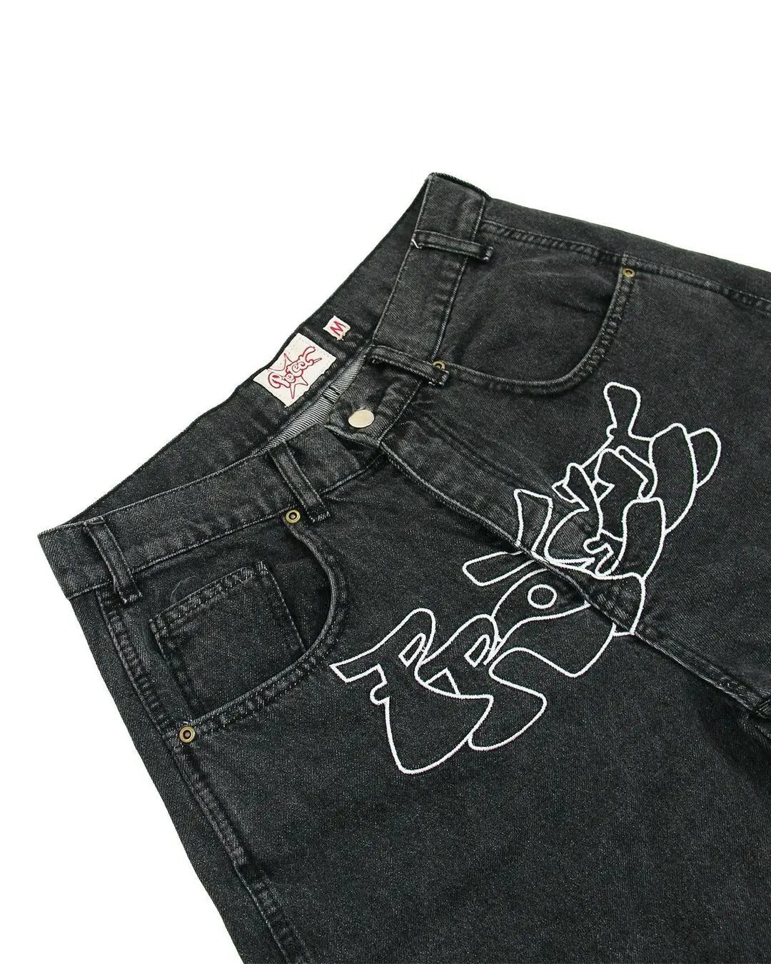 'Frosty' Graphic Jorts